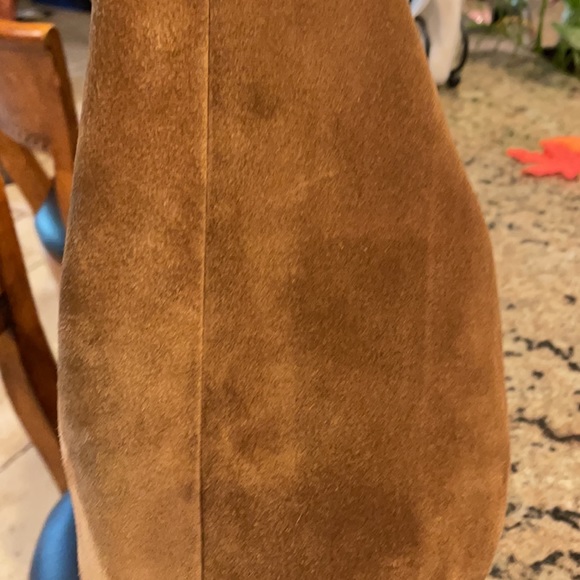 Michael Kors suede leather Elana shoulder bag - Picture 9 of 11